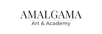 Home amalgama art & academy (logo, white background, png)